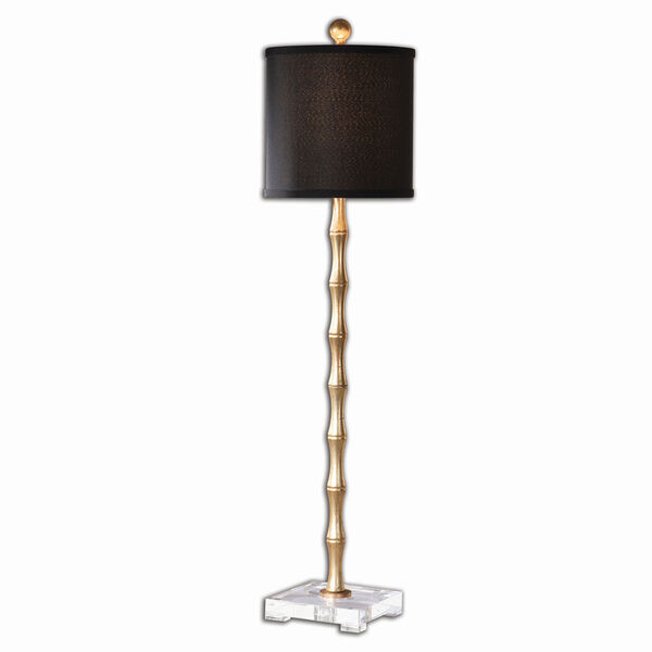 Quindici Metal Bamboo One-Light Buffet Lamp, image 1