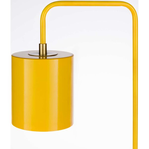 Boomer Yellow One-Light Table Lamp, image 3