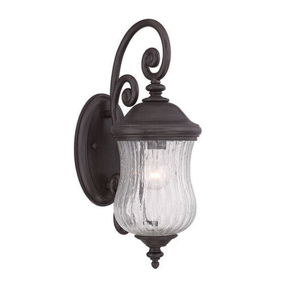 Bellagio Black Coral One-Light Outdoor Wall Mount, image 1
