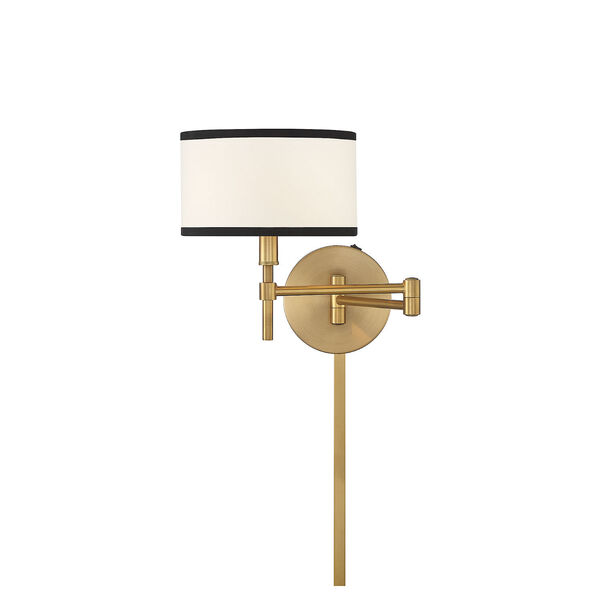 Lowry Natural Brass 11-Inch One-Light Wall Sconce, image 4
