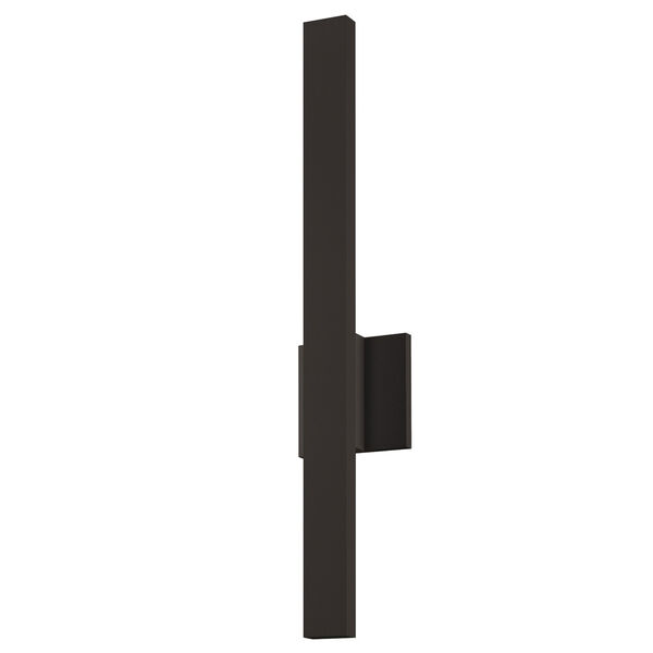 Sword LED Textured Bronze 1-Light Outdoor Wall Sconce, image 1