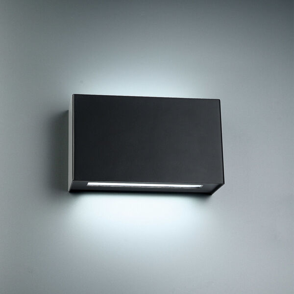 Blok Black Four-Inch Two-Light 3000K LED Wall Sconce, image 4