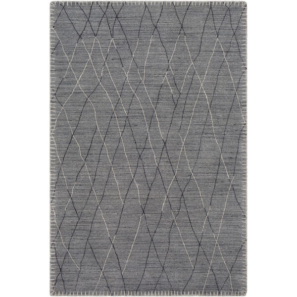 Arlequin Medium Gray Rectangle Rugs, image 1