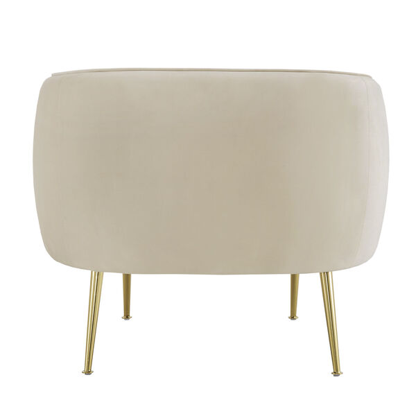 Remus Beige Upholstered Arm Chair, image 4