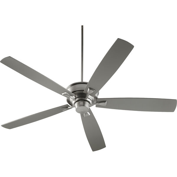 Alton Satin Nickel Ceiling Fan, image 1