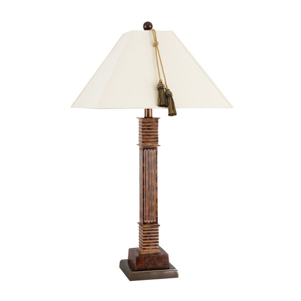 Persepolis Mottled Brown Table Lamp, image 1