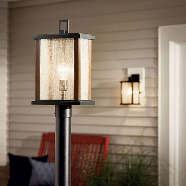 Marimount Black One-Light Outdoor Post Lantern, image 2