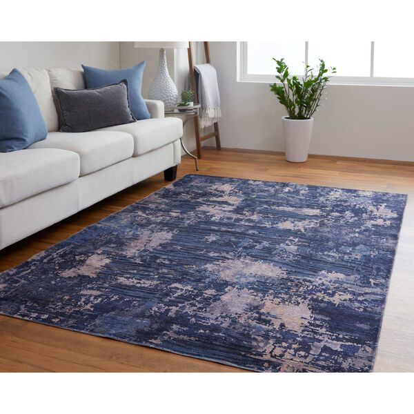 Mathis Blue Pink Area Rug, image 3
