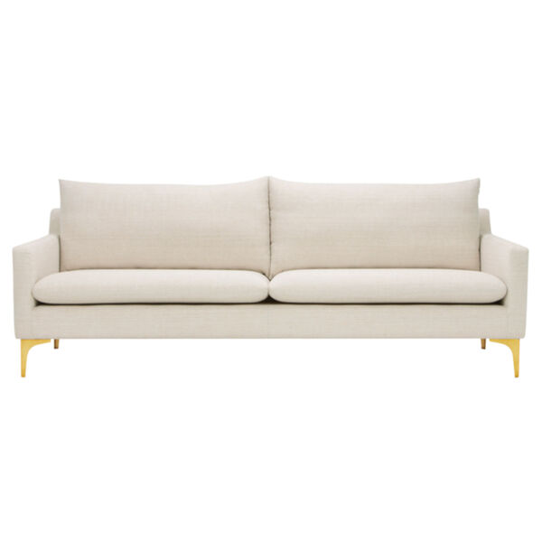 Anders Sand and Gold Sofa, image 2