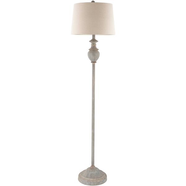 Hadlee Gray One-Light Floor Lamp, image 1