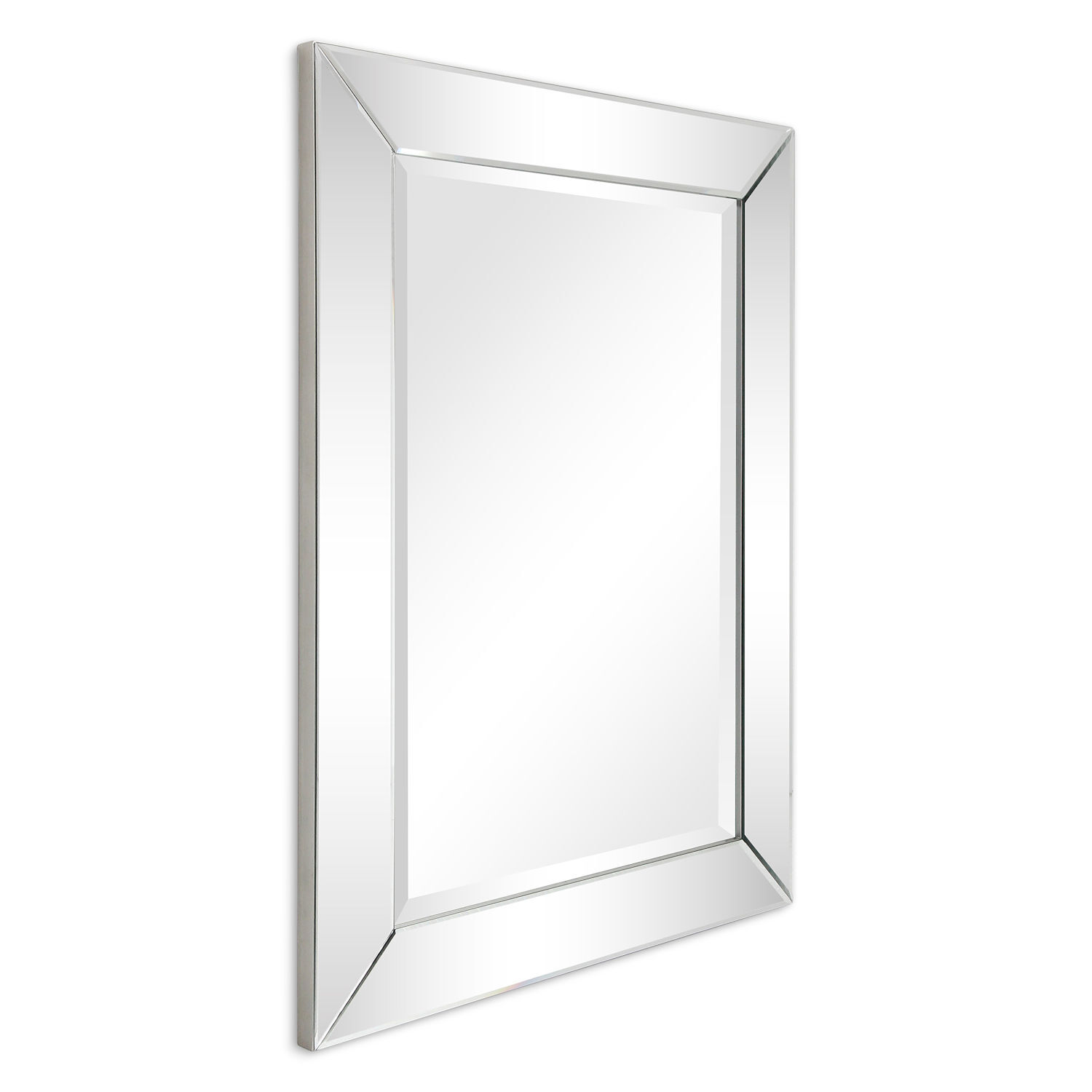 Empire Art Direct Moderno Clear 40 x 30-Inch Rectangle Wall Mirror