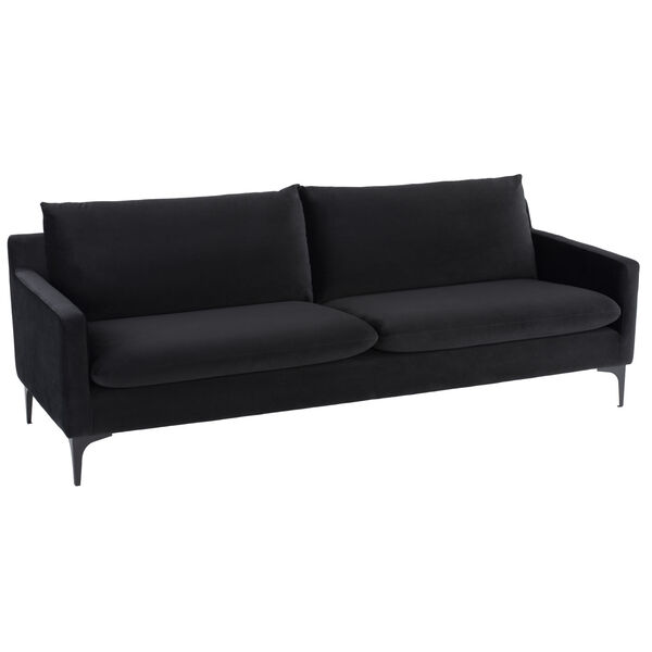 Anders Matte Black Sofa, image 5