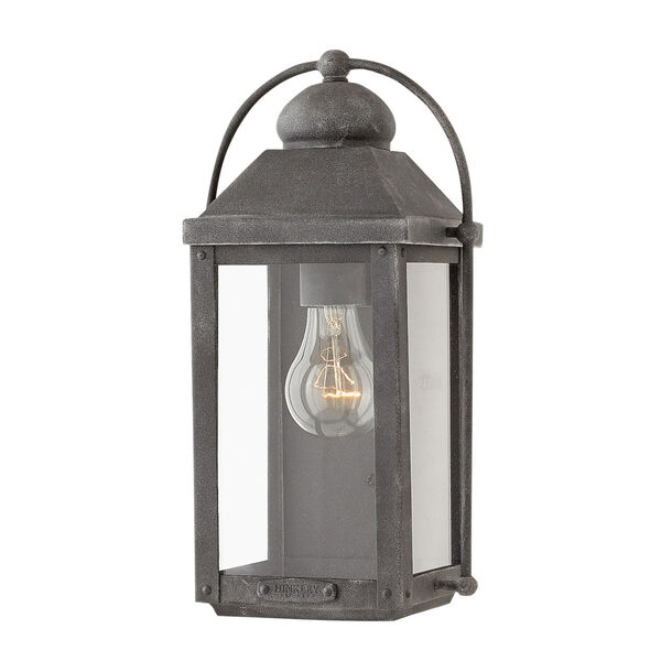 Anchorage Aged Zinc One-Light Outdoor Wall Mount, image 4