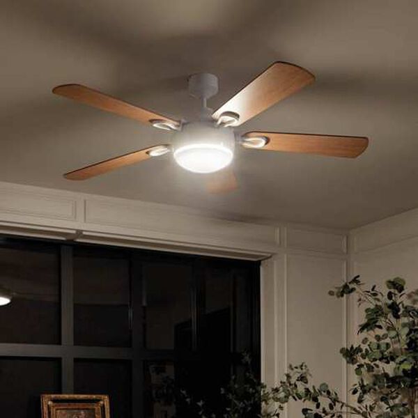 Humble White LED 60-Inch Ceiling Fan, image 3