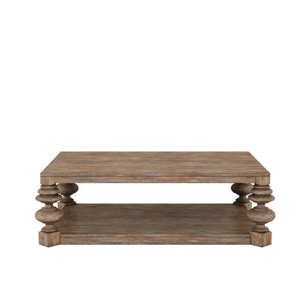 Architrave Brown Rectangular Cocktail Table, image 4