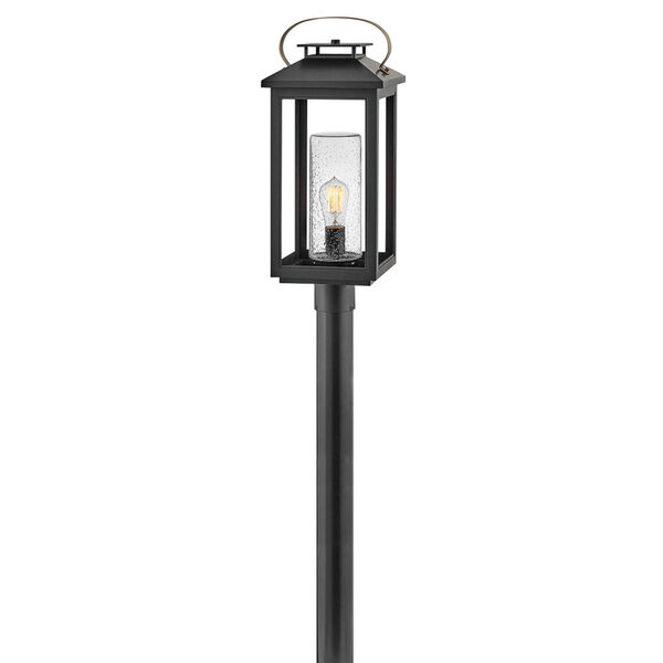 Atwater Black LED Outdoor Post Mount, image 2