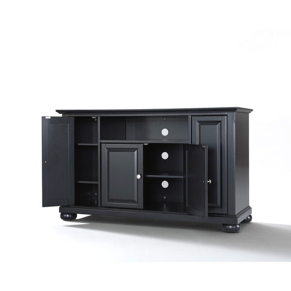 Alexandria 48-Inch TV Stand in Black Finish, image 2