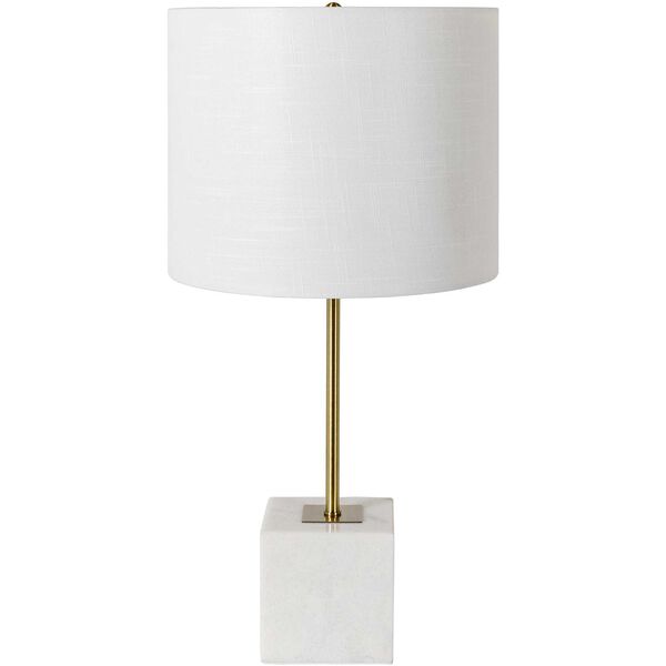 Hernando White One-Light Table Lamp, image 1