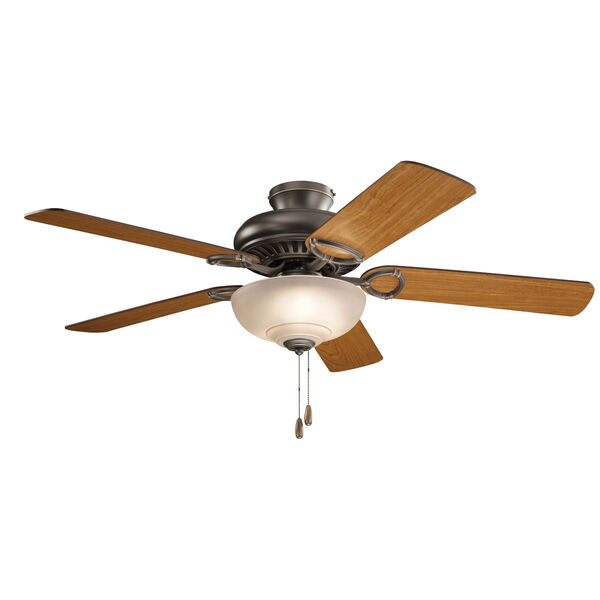 Sutter Place Select Olde Bronze 52-Inch Three-Light Ceiling Fan, image 1