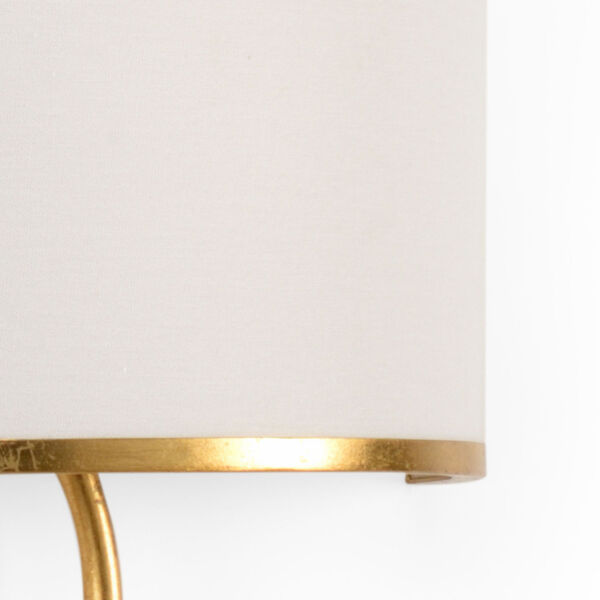 Gold Two-Light Palm Wall Sconce, image 2
