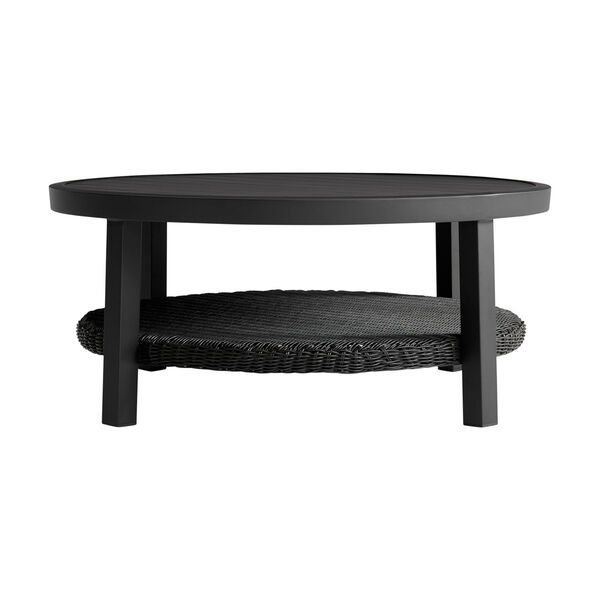 Cayman Black Outdoor Coffee Table, image 1