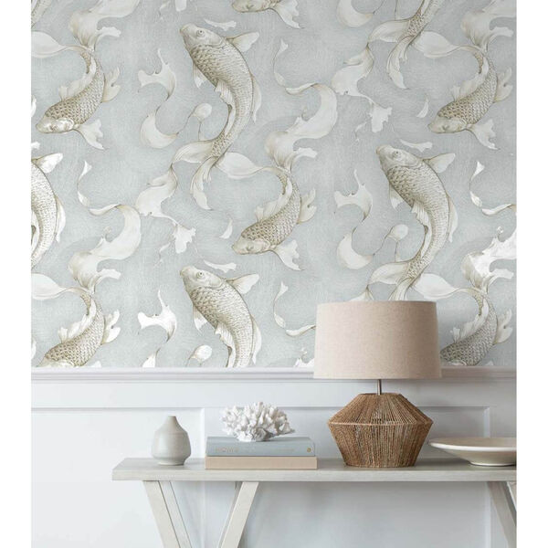 NextWall Koi Fish Peel and Stick Wallpaper, image 5