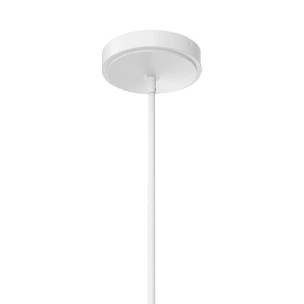 Priam White Six-Light LED Chandelier, image 6