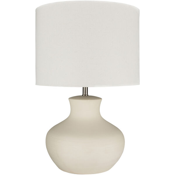 Warren Cream One-Light Table Lamp, image 1