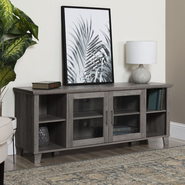Grey TV Stand, image 1