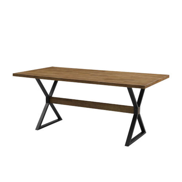 Amherst Reclaimed Barnwood Dining Table, image 1