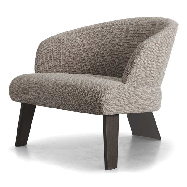 Rimini Maplewood Fabric Lounge Chair, image 2