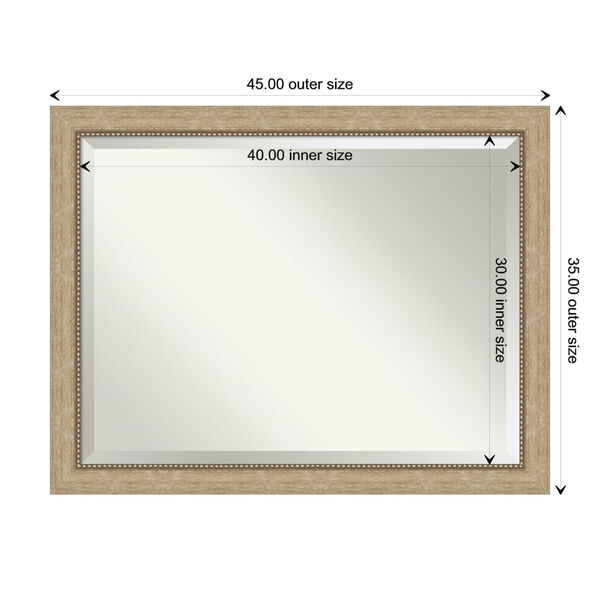 Astor Gold Wall Mirror, image 3