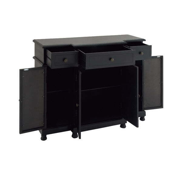 Black Fir Wood Cabinet, image 4