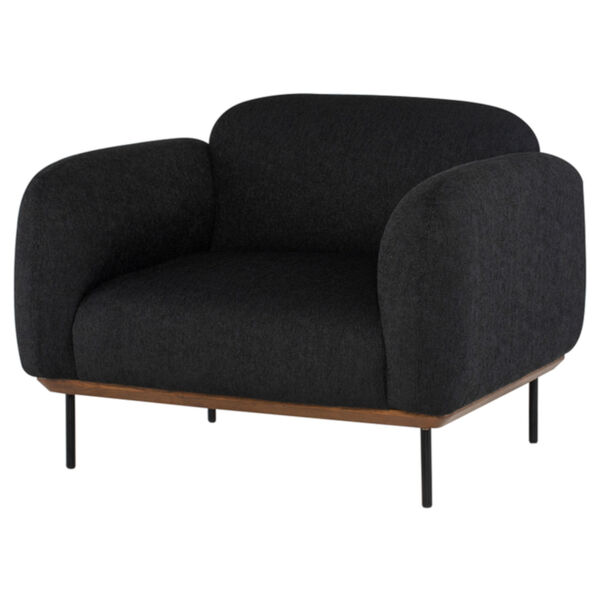 Benson Charcoal Occasional Chair, image 1