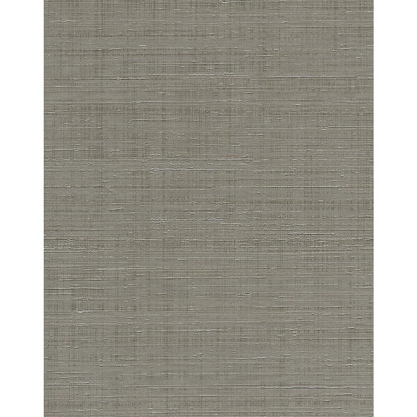 Color Digest Dark Gray Spun Silk Wallpaper - SAMPLE SWATCH ONLY, image 1