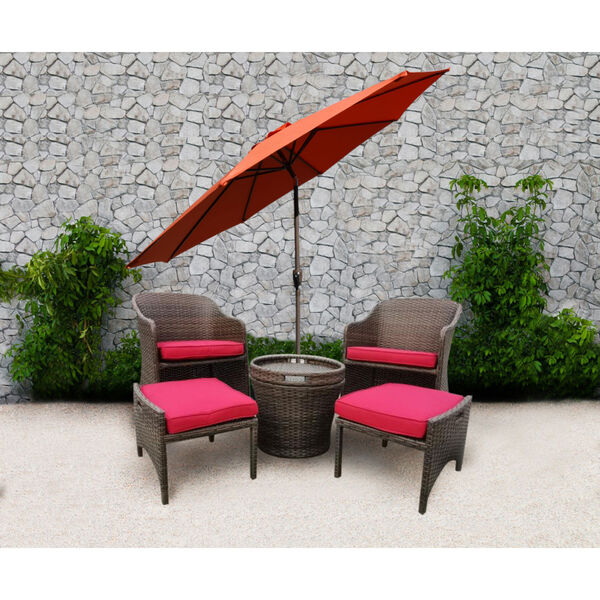 Tuscan Nine-Feet Outdoor Umbrella, image 3