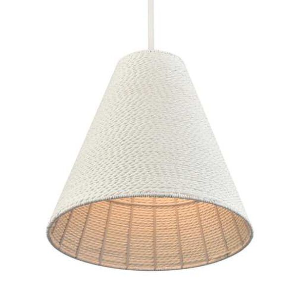 Sophie White Coral 16-Inch One-Light Pendant, image 4