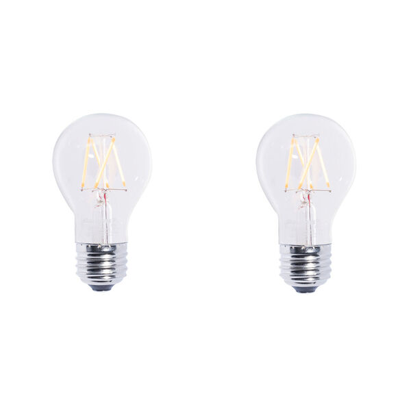 Clear LED Filament A19 40 Watt Equivalent Standard Base Warm White 450 Lumens Light Bulb, image 1