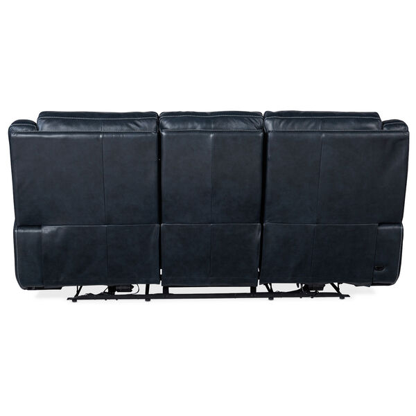 Montel Dark Blue Lay Flat Power Sofa with Power Headrest and Lumbar, image 2