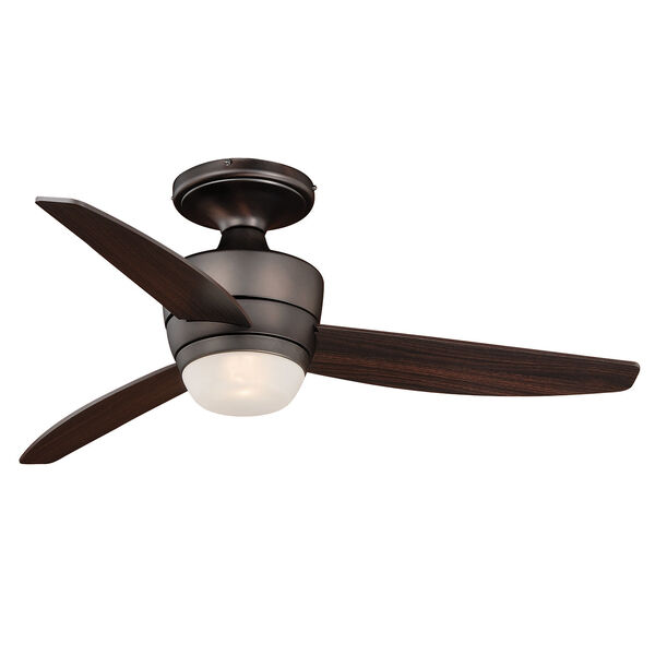 Adrian Copper Bronze 44-Inch Ceiling Fan With LED Light Kit, image 1