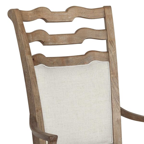 Weston Hills Natural Upholstered Arm Chair, image 4