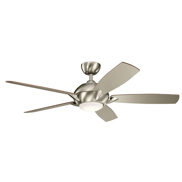 Geno Brushed Stainless Steel 54-Inch LED Ceiling Fan, image 1