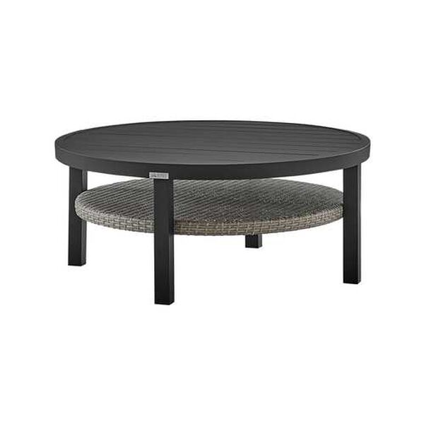 Aileen Black Outdoor Coffee Table, image 1
