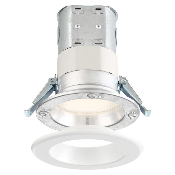 White Four-Inch 10W 5000K 700 Lumen LED Recessed Light, image 1