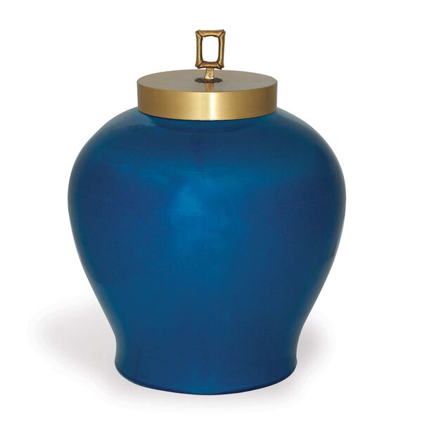Melrose Turquoise Decorative Jar, image 1
