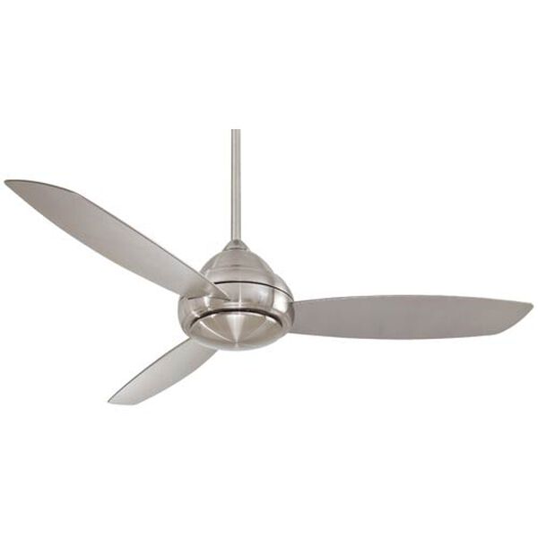 Concept I Brushed Nickel 58-Inch Outdoor LED Ceiling Fan, image 1