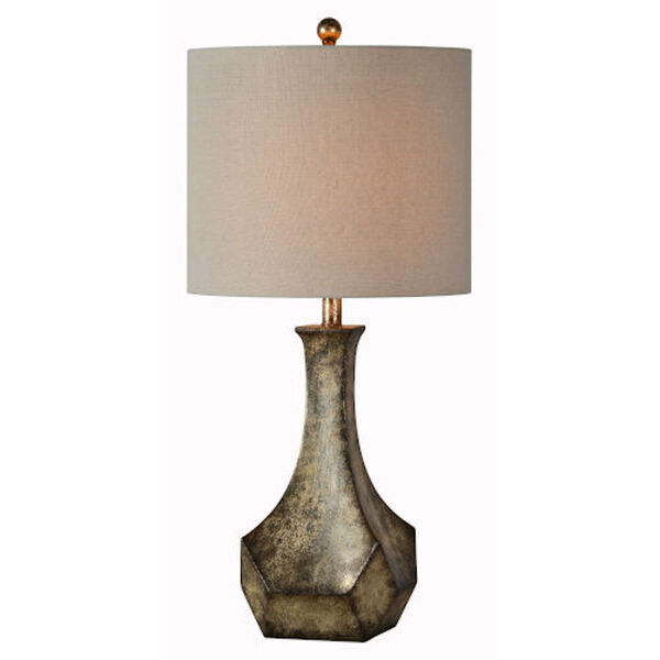 Grace Antique Silverleaf One-Light Table Lamp, image 1