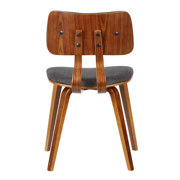Jaguar Charcoal with Walnut Dining Chair, image 5