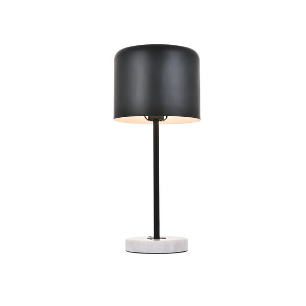 Exemplar Black and White Nine-Inch One-Light Table Lamp, image 4