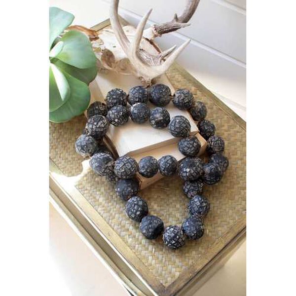 Ceramic Black Clay Tabletop Beads, image 2